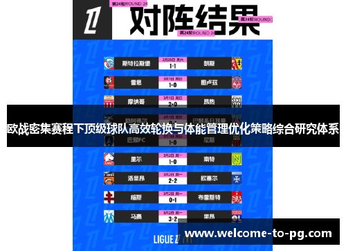 欧战密集赛程下顶级球队高效轮换与体能管理优化策略综合研究体系 欧战密集赛程下顶级球队高效轮换与体能管理优化策略综合研究体系